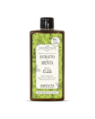 Mint extract shower gel 