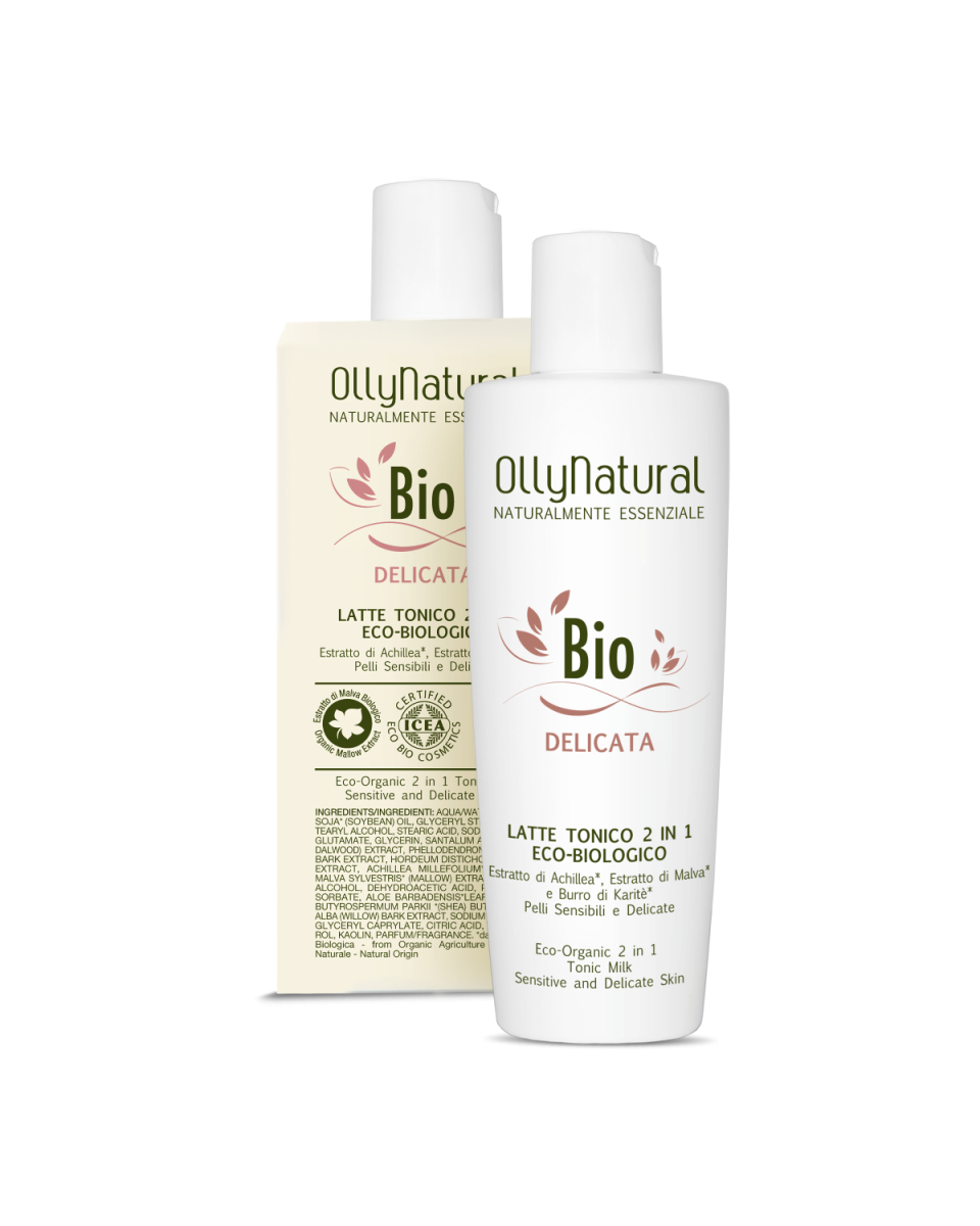 Organic 2in1 mild tonic milk 