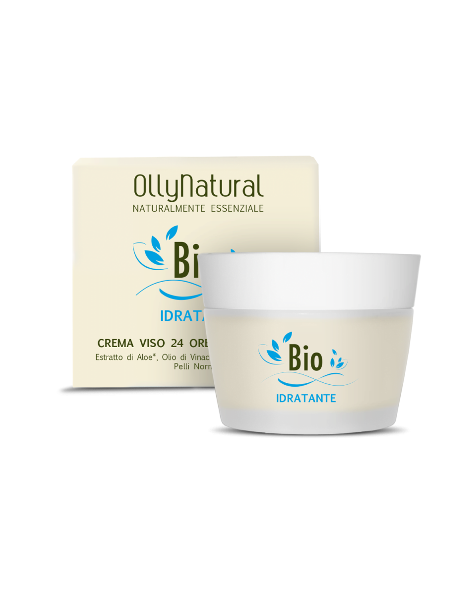 organic moisturising 24-hour face cream 