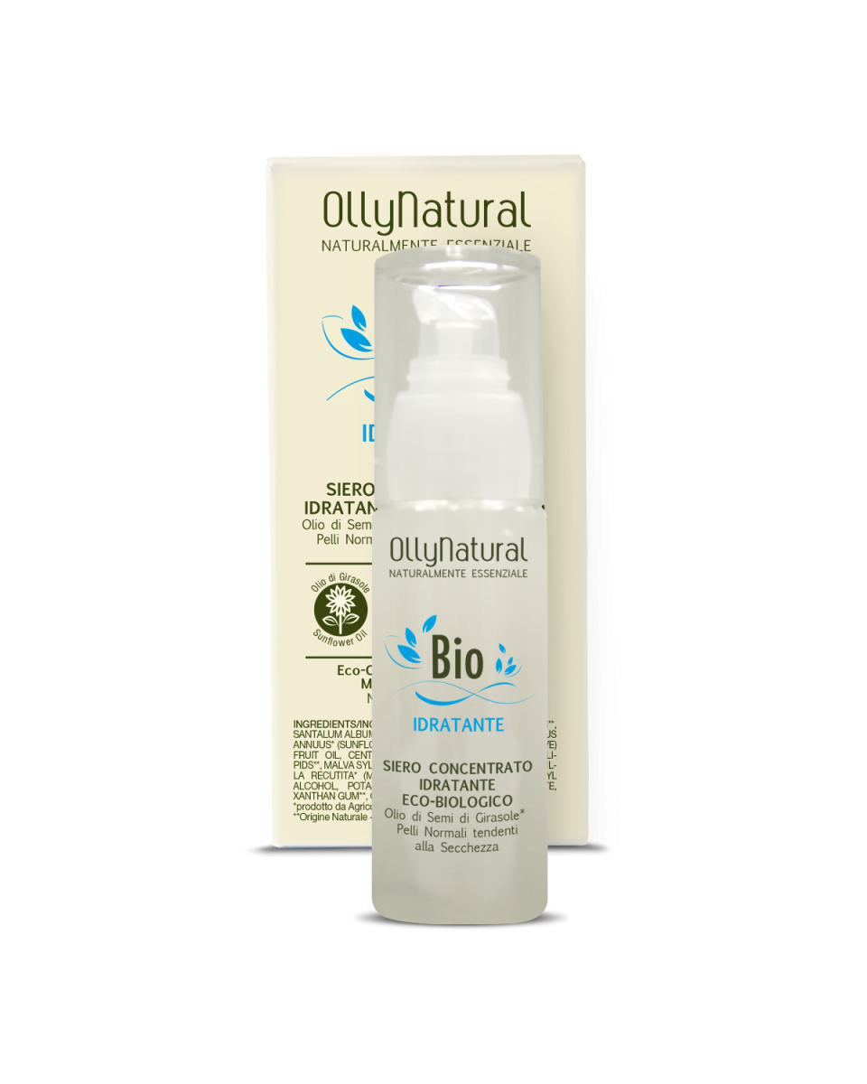 Organic moisturising concentrated serum 