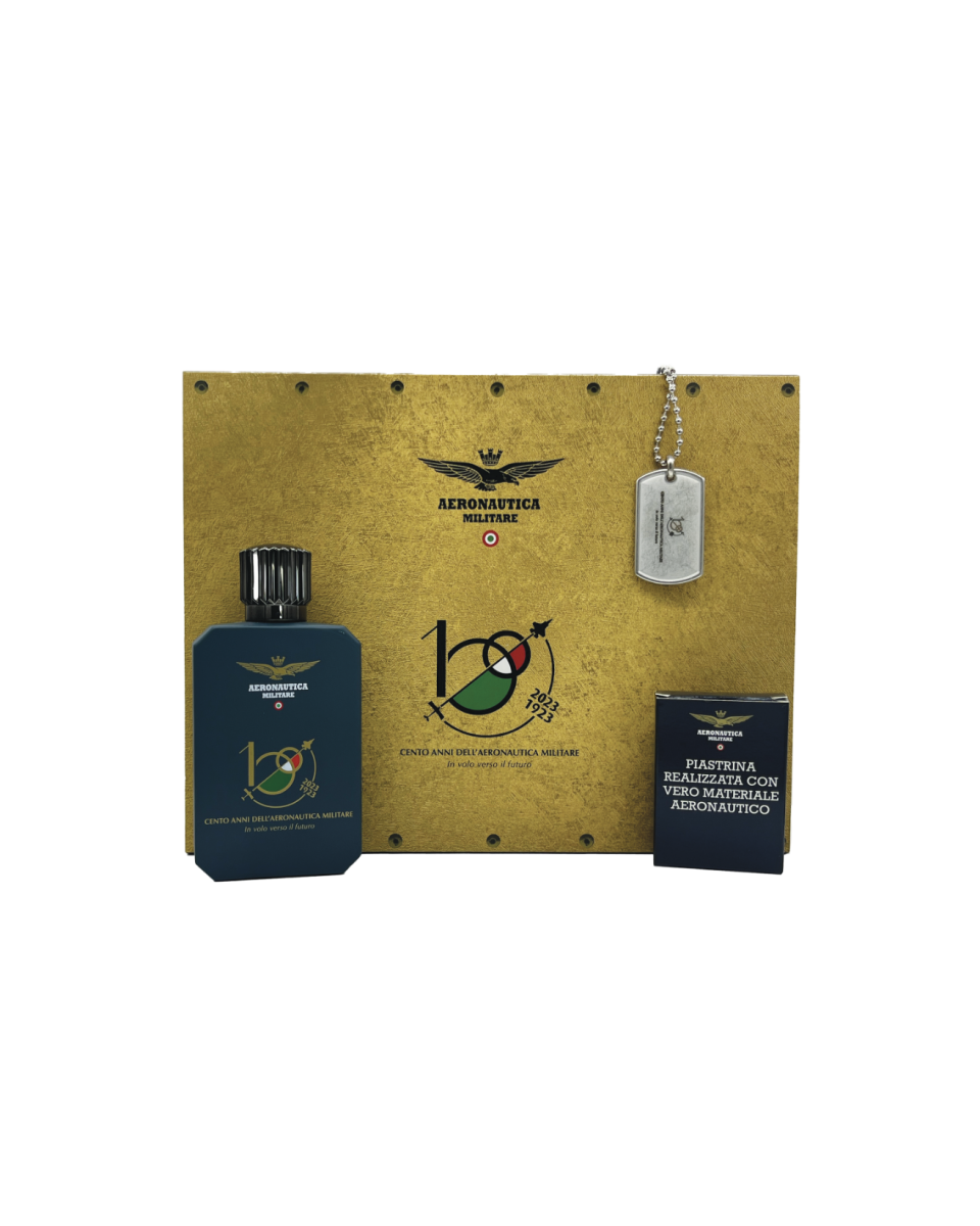 Confezione Regalo 
Frecce Tricolori Porta Carte Nero
