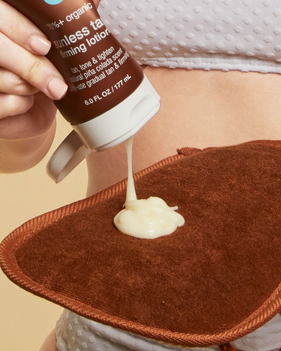 SUNLESS TAN 2IN1- APLLICATOR/Exfoliator mitt