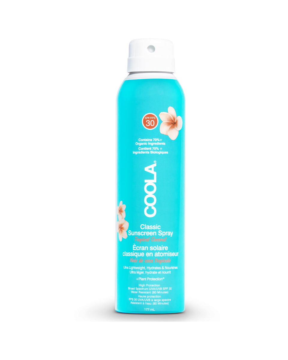 CLASSIC SUNSCREEN SPRAY SPF-30- TROPICAL COCONUT