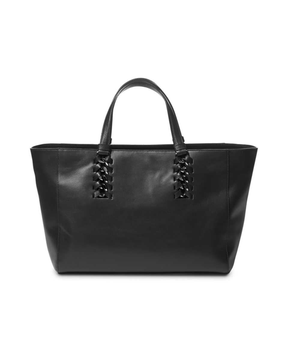 BORSA IN PELLE NERA